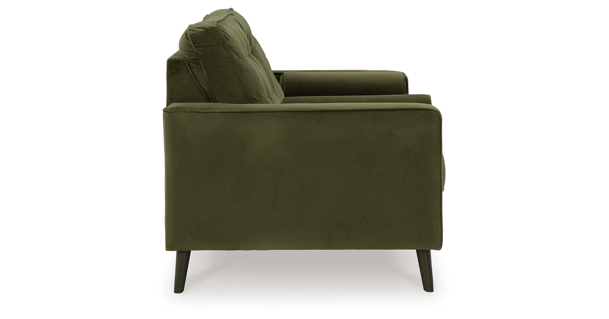 Reveon Lakes Olive Loveseat from Ashley Furniture - Luna Furniture