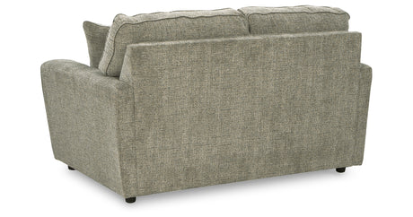 Cascilla Pewter Loveseat from Ashley - Luna Furniture