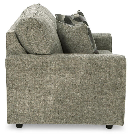 Cascilla Pewter Loveseat from Ashley - Luna Furniture