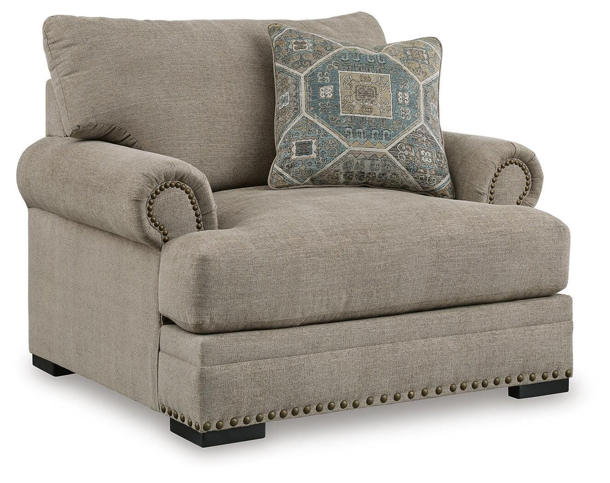 Galemore Oversized Chair and Ottoman from Ashley - Luna Furniture