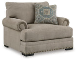 Galemore Oversized Chair and Ottoman from Ashley - Luna Furniture