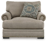 Galemore Oversized Chair and Ottoman from Ashley - Luna Furniture