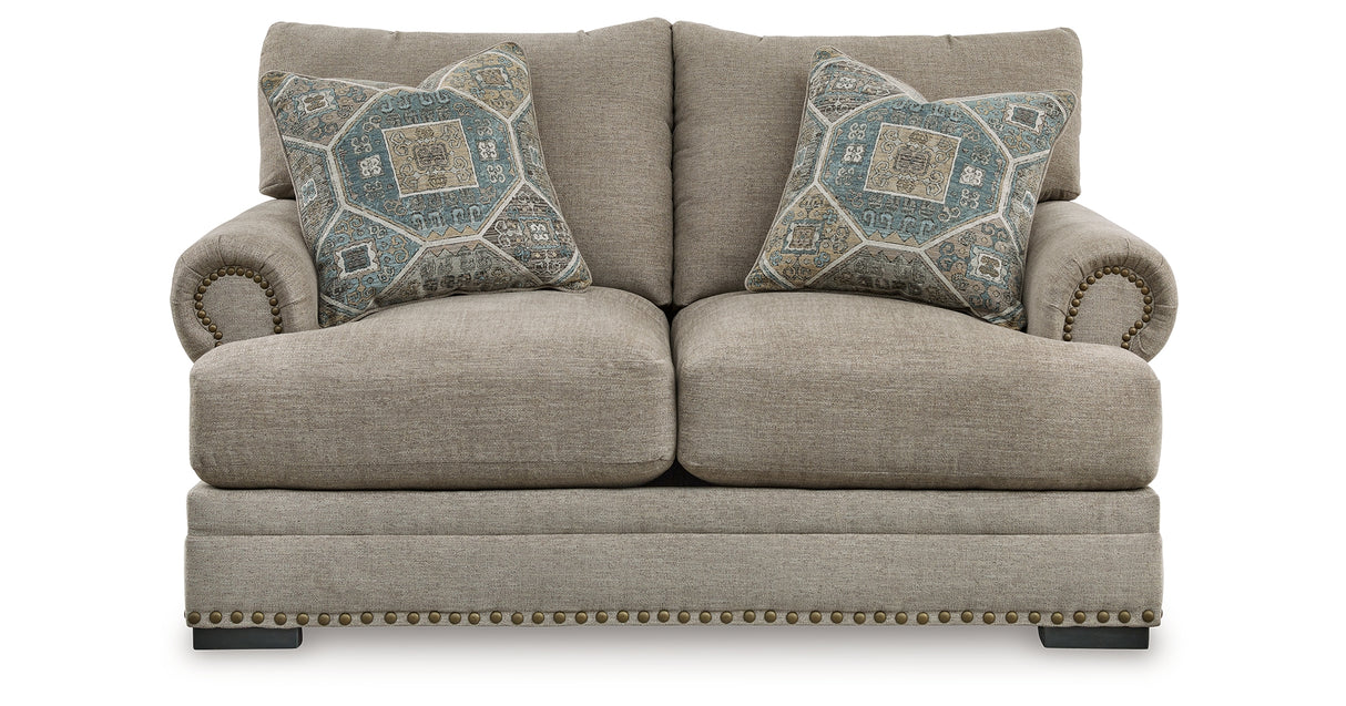 Galemore Sofa, Loveseat, Oversized Chair and Ottoman from Ashley - Luna Furniture