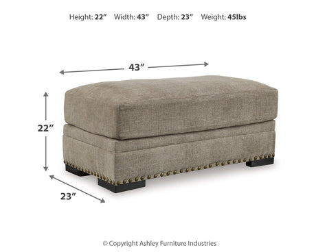 Galemore Oversized Chair and Ottoman from Ashley Furniture - Luna Furniture