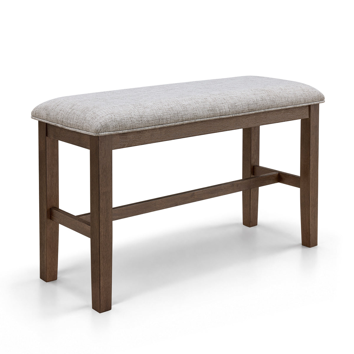 Guthrie Brown/Light Gray Counter Height Bench