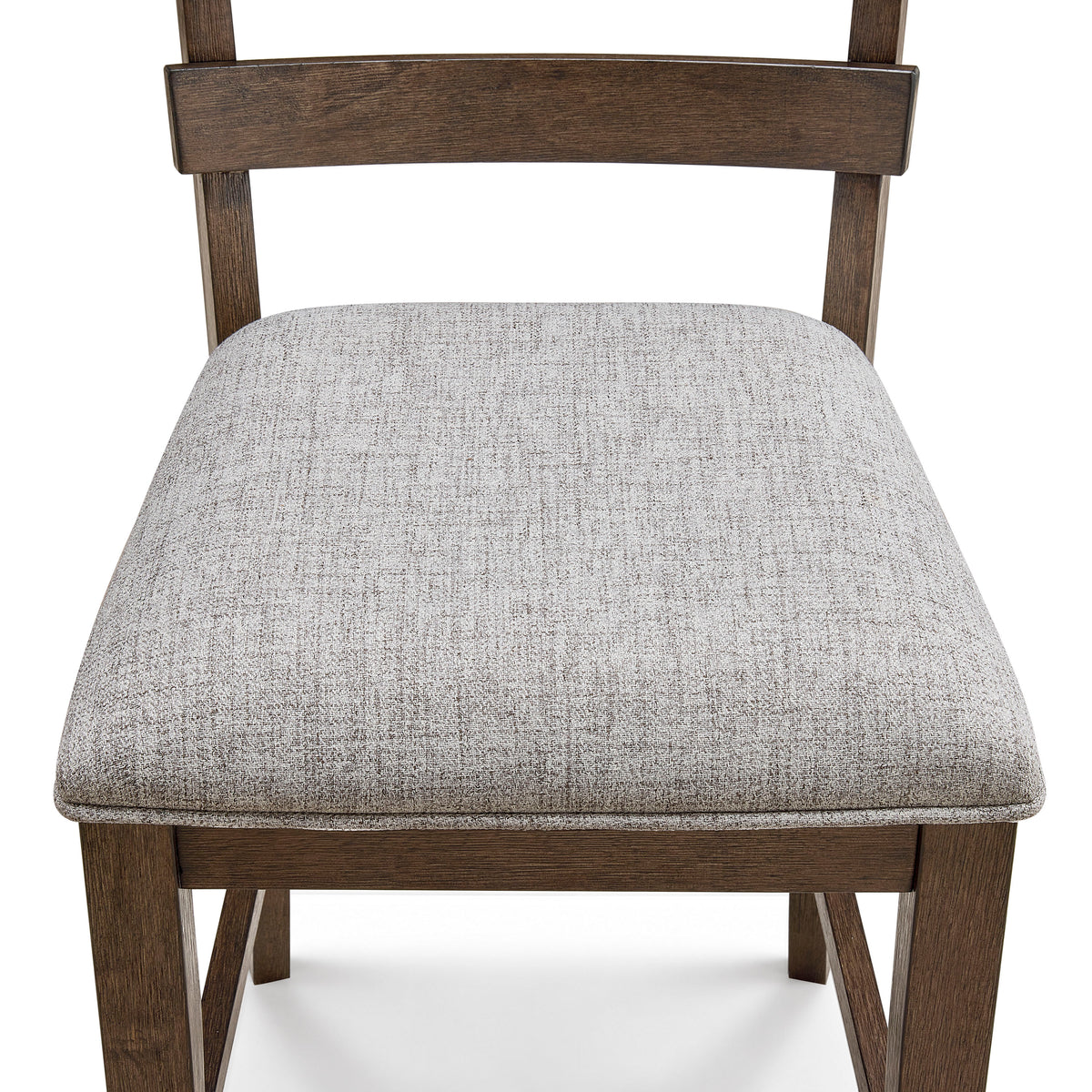 Guthrie Brown/Light Gray Counter Height Chair, Set of 2