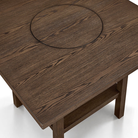 Guthrie Brown Counter Height Set from Crown Mark - Luna Furniture