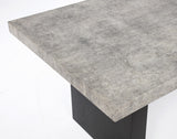 Sebastian Black/Gray Counter Height Dining Table from Crown Mark - Luna Furniture
