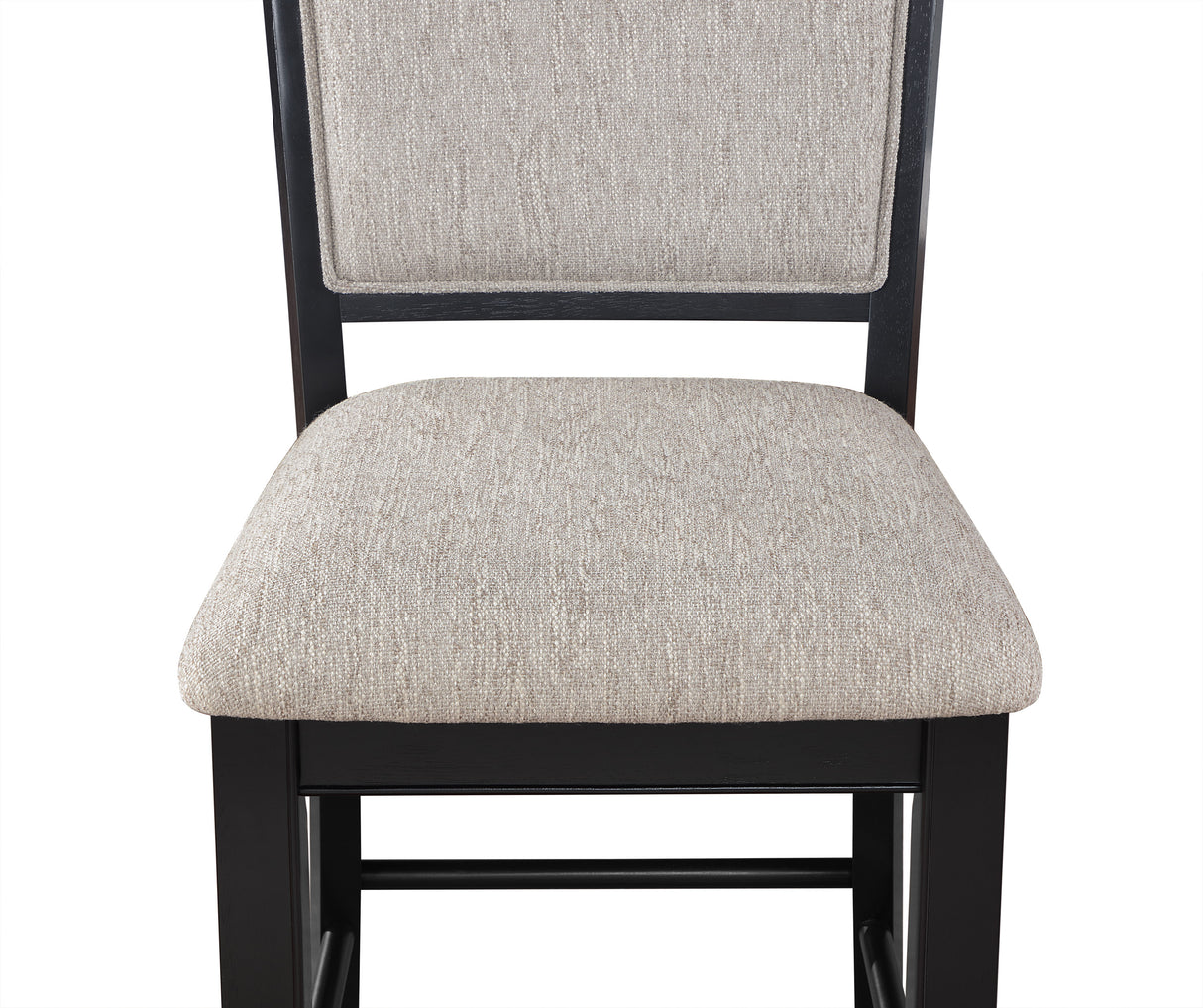 Fulton Light Gray Counter Height Chair, Set of 2 from Crown Mark - Luna Furniture