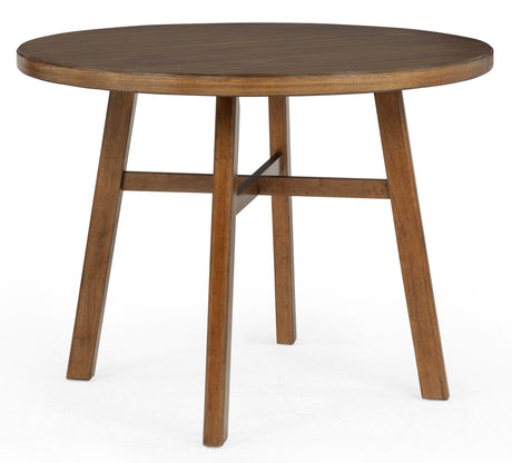Blanche Brown Round Counter Height Table from Crown Mark - Luna Furniture