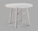 Blanche Gray Round Counter Height Dining Table from Crown Mark - Luna Furniture