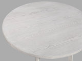 Blanche Gray Round Counter Height Dining Table from Crown Mark - Luna Furniture