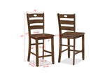 Ashborn 5-Piece Counter Height Dining Set from Crown Mark - Luna Furniture