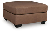 WillowBend Caramel Oversized Accent Ottoman from Ashley Furniture - Luna Furniture