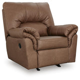 WillowBend Caramel Recliner from Ashley Furniture - Luna Furniture