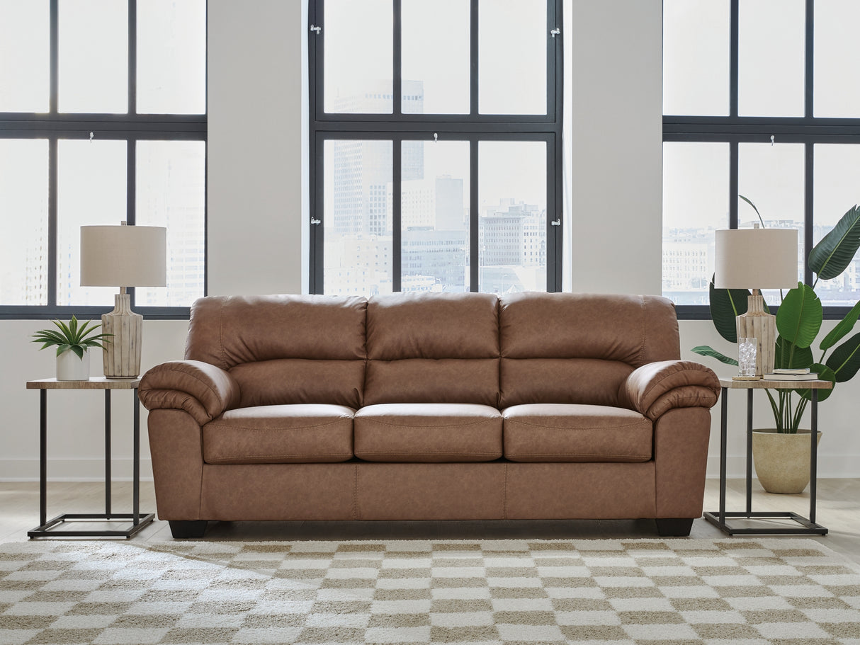 WillowBend Caramel Sofa from Ashley Furniture - Luna Furniture