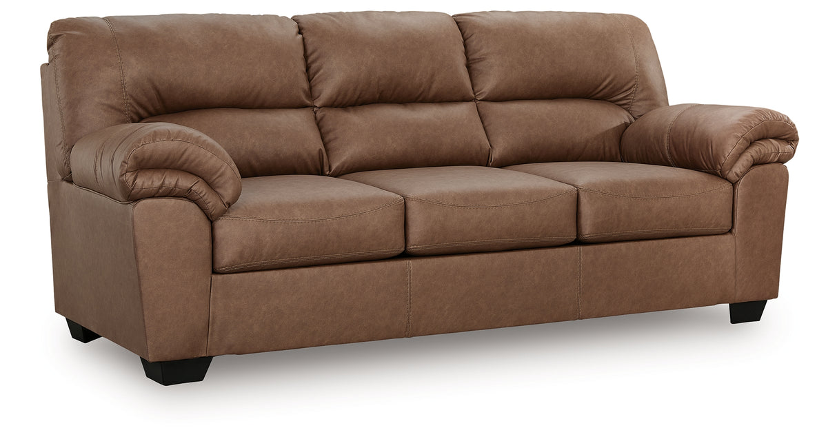WillowBend Caramel Sofa from Ashley Furniture - Luna Furniture
