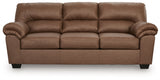 WillowBend Caramel Sofa and Loveseat from Ashley - Luna Furniture