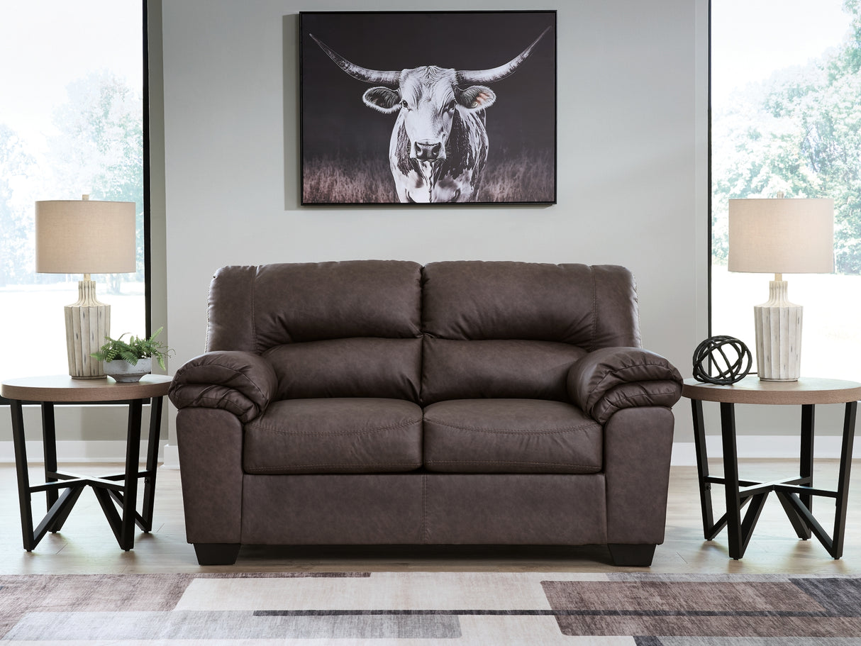 WillowBend Umber Loveseat from Ashley Furniture - Luna Furniture