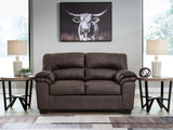 WillowBend Umber Loveseat from Ashley Furniture - Luna Furniture
