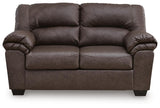 WillowBend Umber Loveseat from Ashley Furniture - Luna Furniture