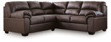 WillowBend Umber 2-Piece Sectional from Ashley Furniture - Luna Furniture