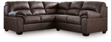 WillowBend Umber 2-Piece Sectional from Ashley Furniture - Luna Furniture