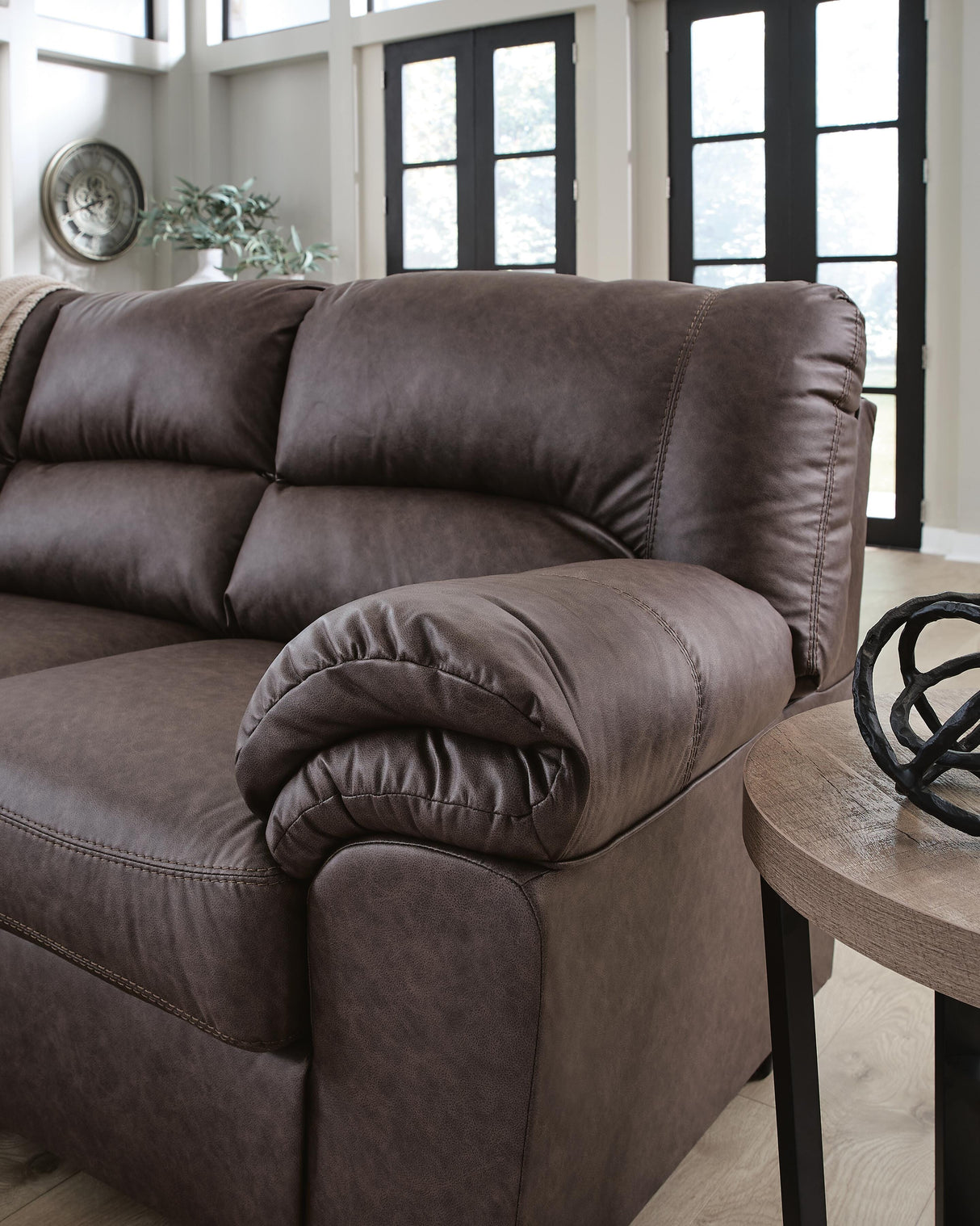WillowBend Umber 2-Piece Sectional from Ashley Furniture - Luna Furniture