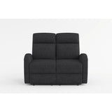 Allen Espresso Double Reclining Love Seat from Homelegance - Luna Furniture