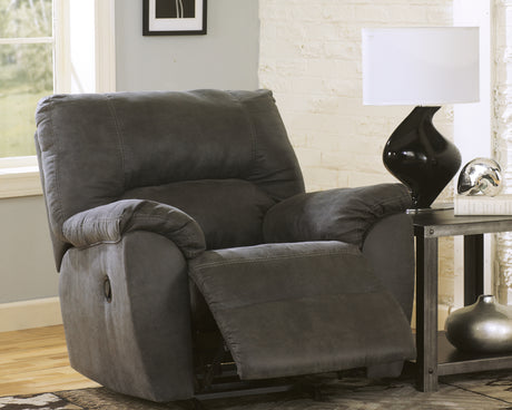 Tambo Pewter Recliner from Ashley - Luna Furniture