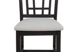 Hartwell Charcoal Counter Height Chair, Set of 2 from Crown Mark - Luna Furniture