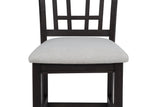Hartwell Charcoal Counter Height Chair, Set of 2 from Crown Mark - Luna Furniture