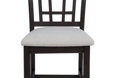 Hartwell Charcoal Counter Height Chair, Set of 2 from Crown Mark - Luna Furniture