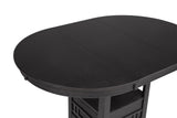 Hartwell Charcoal Counter Height Table from Crown Mark - Luna Furniture