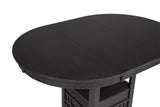Hartwell Charcoal Counter Height Table from Crown Mark - Luna Furniture