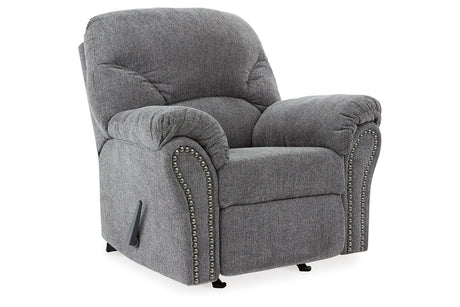 Allmaxx Pewter Sofa, Loveseat and Recliner from Ashley Furniture - Luna Furniture