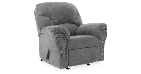 Allmaxx Sofa, Loveseat and Recliner in Pewter from Ashley Furniture - Luna Furniture