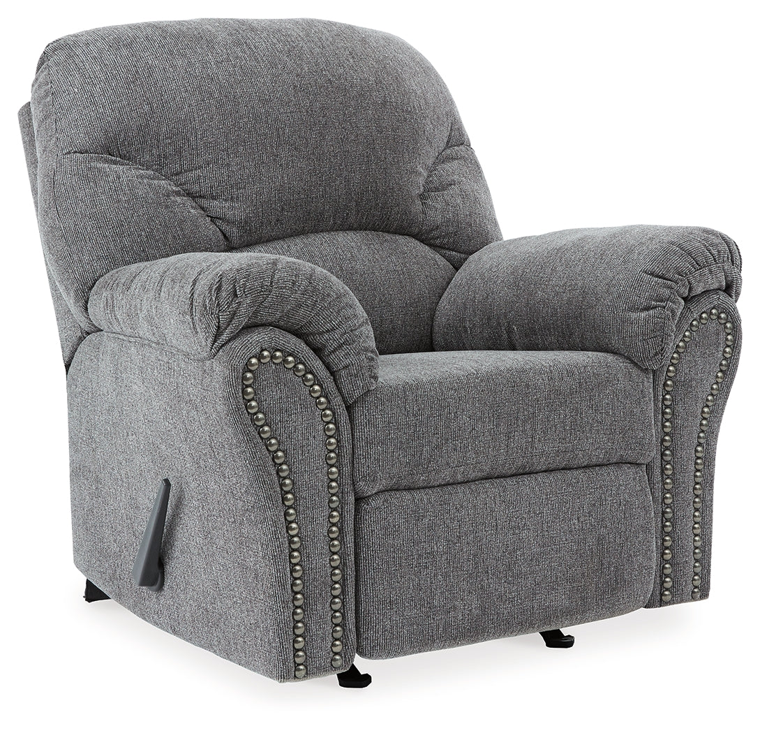 Allmaxx Pewter Recliner from Ashley Furniture - Luna Furniture