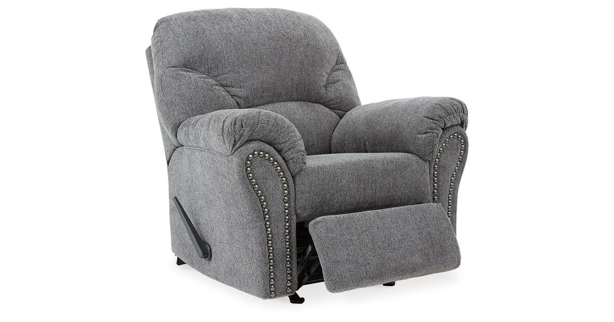 Allmaxx Pewter Recliner from Ashley Furniture - Luna Furniture