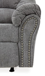 Allmaxx Pewter Recliner from Ashley Furniture - Luna Furniture