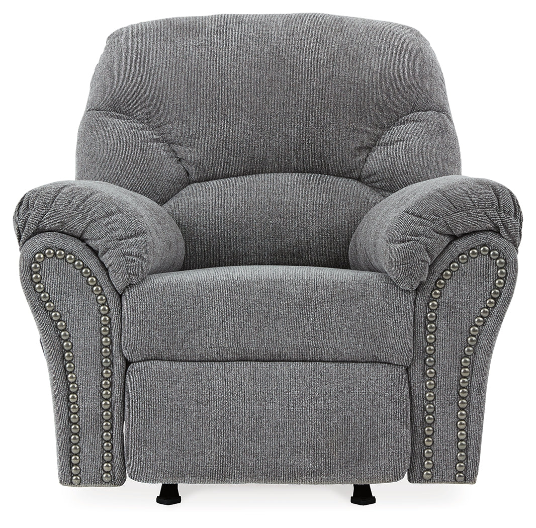 Allmaxx Pewter Recliner from Ashley Furniture - Luna Furniture