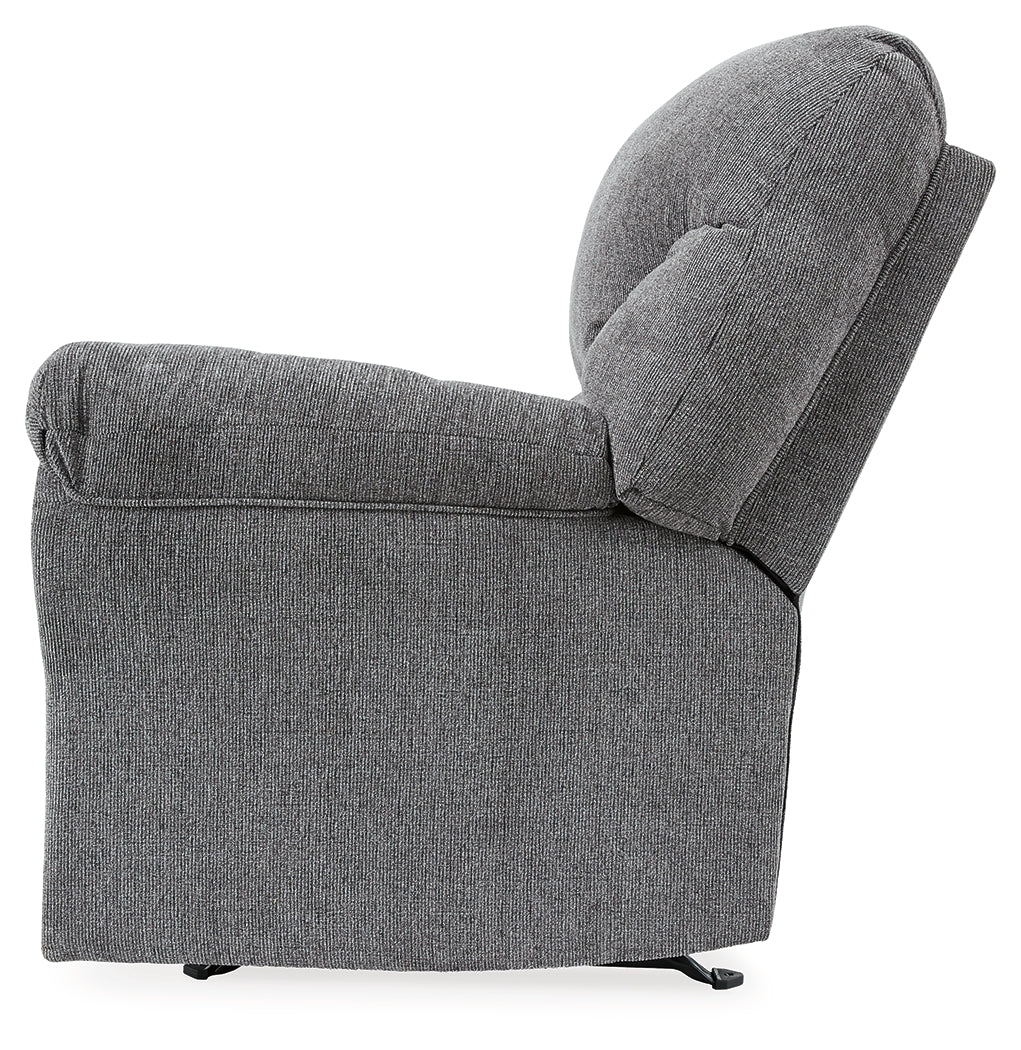 Allmaxx Pewter Recliner from Ashley Furniture - Luna Furniture