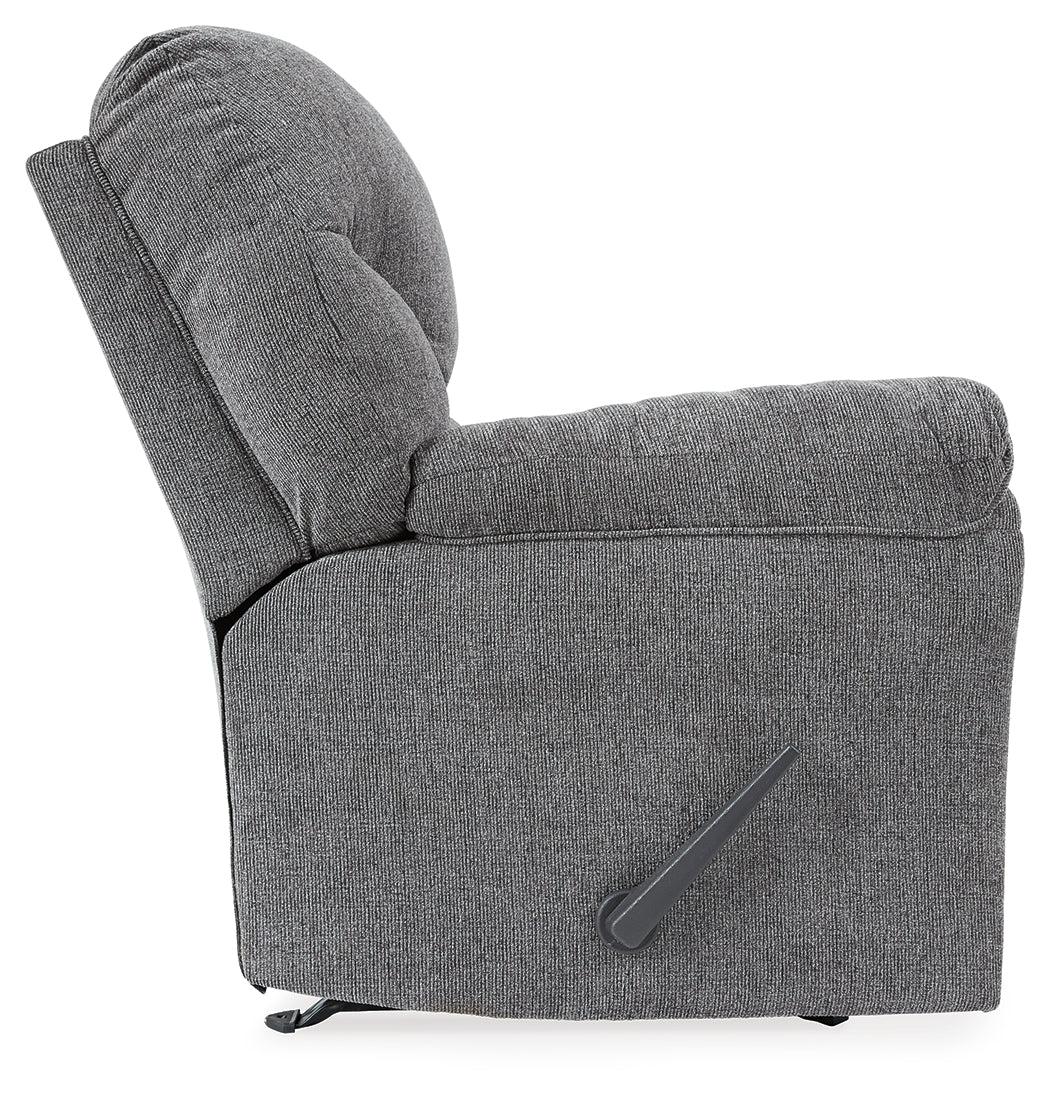 Allmaxx Pewter Recliner from Ashley Furniture - Luna Furniture