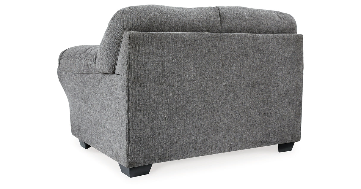 Allmaxx Pewter Loveseat from Ashley Furniture - Luna Furniture