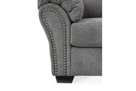 Allmaxx Pewter Sofa, Loveseat and Recliner from Ashley Furniture - Luna Furniture