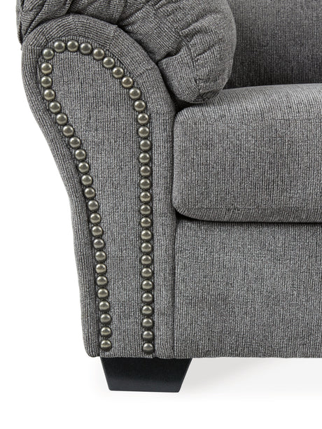 Allmaxx Pewter Sofa, Loveseat and Recliner from Ashley Furniture - Luna Furniture