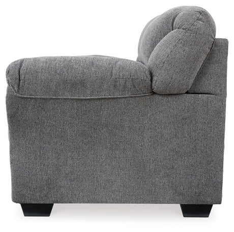 Allmaxx Pewter Loveseat from Ashley Furniture - Luna Furniture