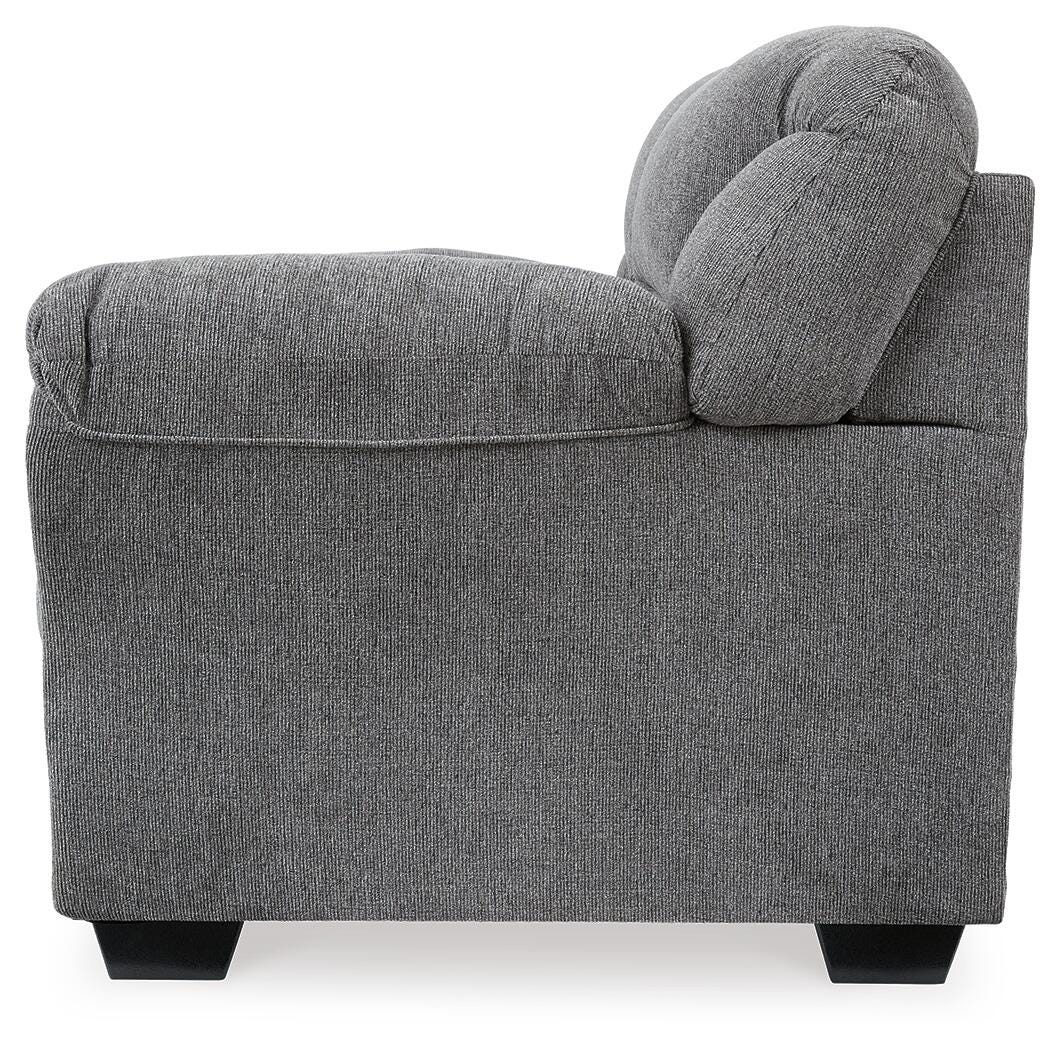 Allmaxx Pewter Loveseat from Ashley Furniture - Luna Furniture
