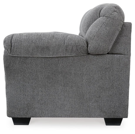 Allmaxx Pewter Loveseat from Ashley Furniture - Luna Furniture