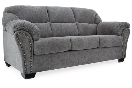 Allmaxx Pewter Sofa and Loveseat from Ashley Furniture - Luna Furniture